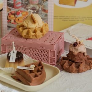 Waffle gelato